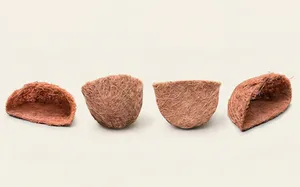 Wall Pot - Round with flat side